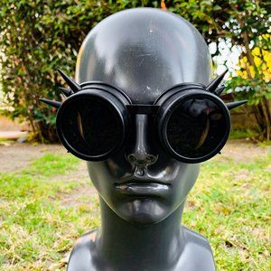 Black Steampunk goggles